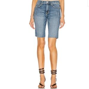 Nili Lotan • Sydney Bermuda Short size 24 in classic wash light denim